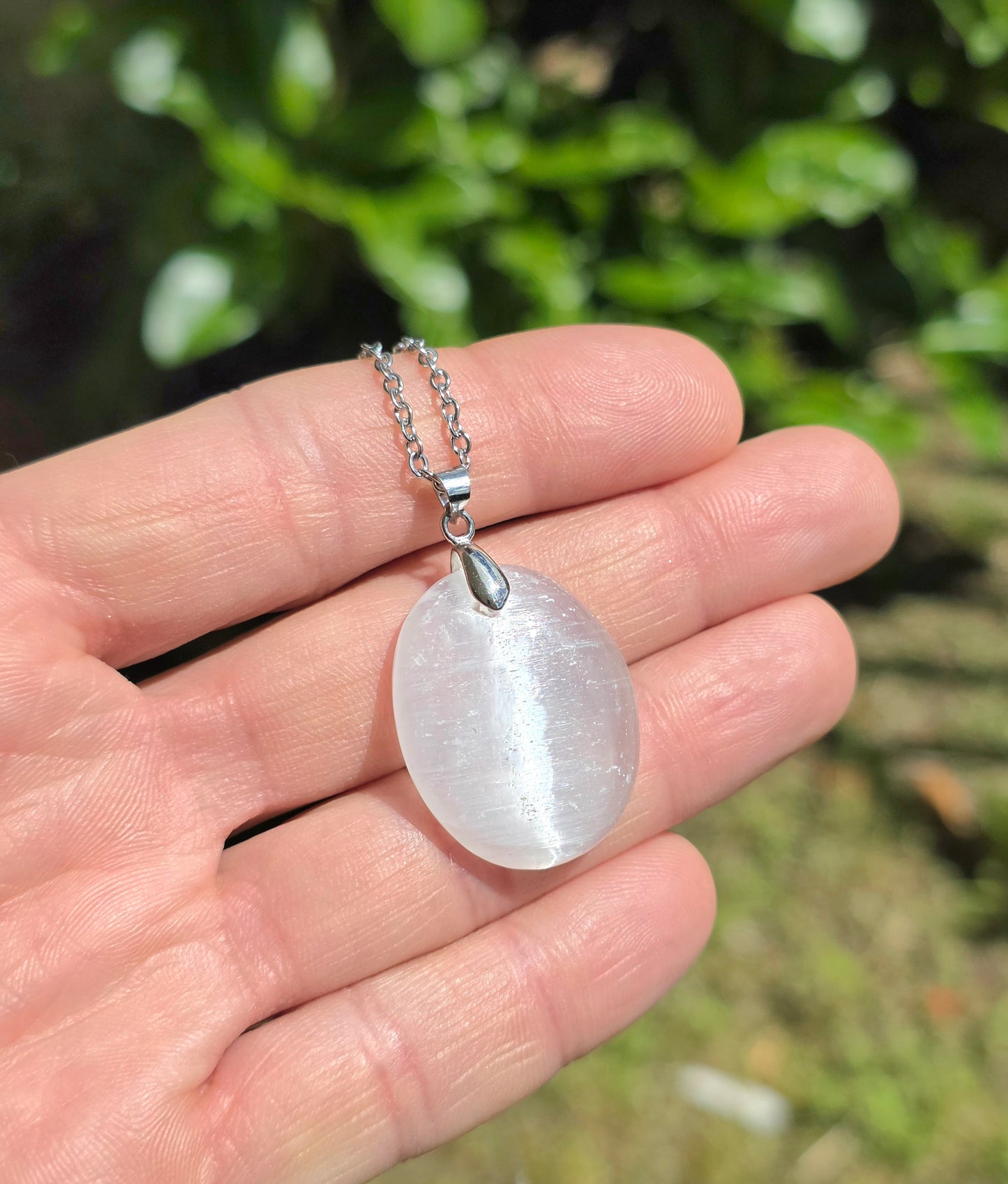 CIONDOLO IN SELENITE HQ