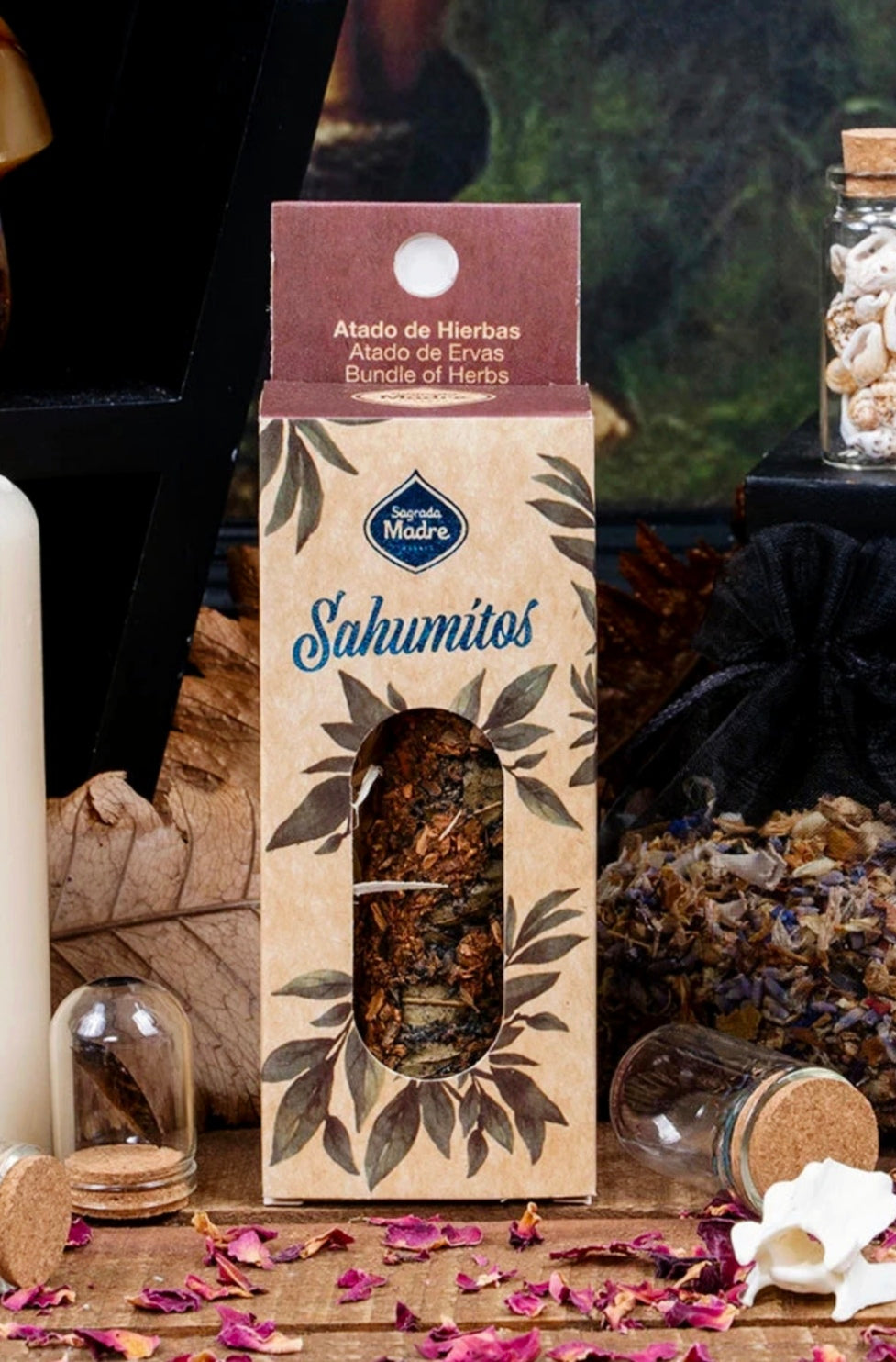 SMUDGE SALVIA BIANCA SAGRADA MADRE