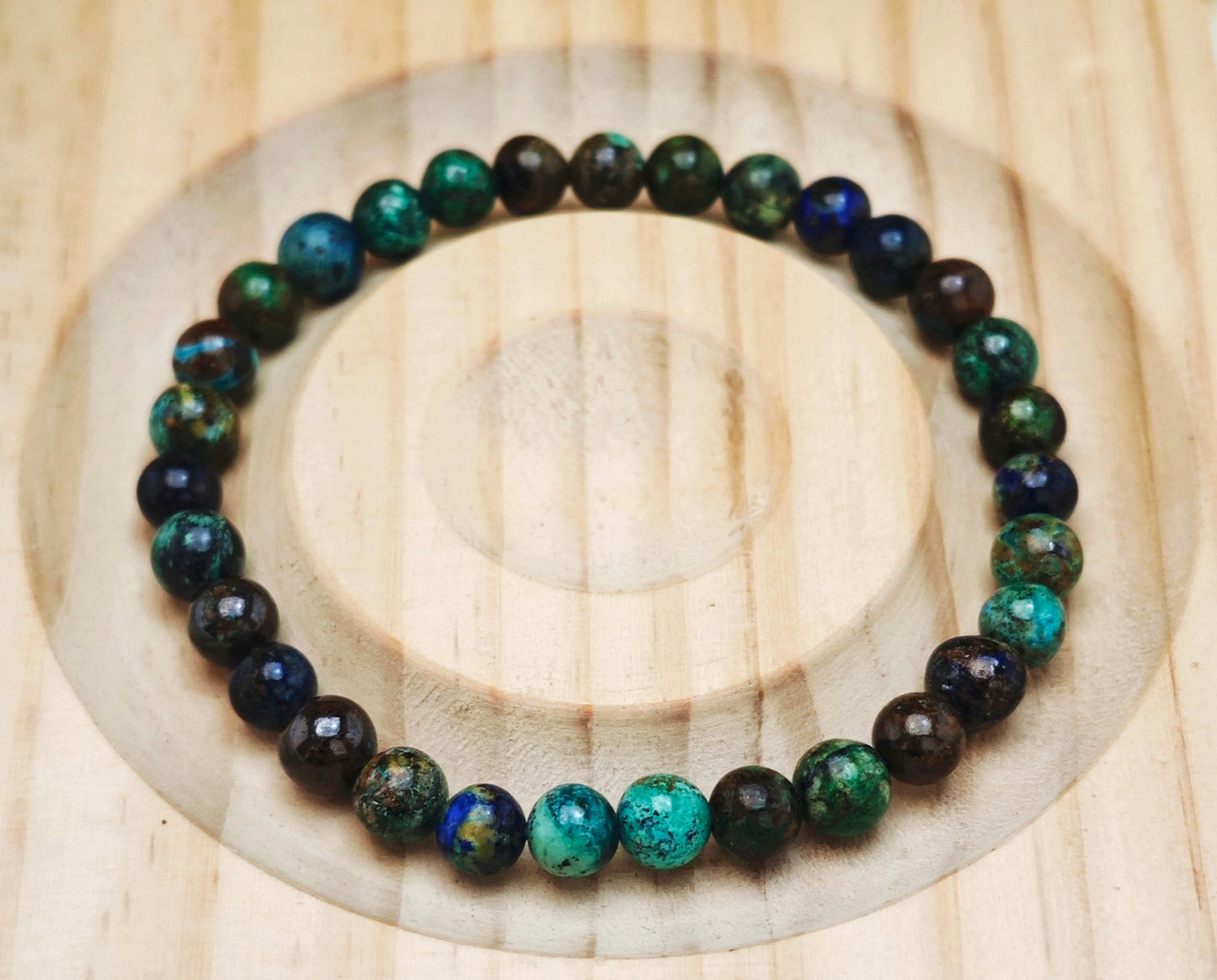 BRACCIALE IN AZZURRITE (6mm)