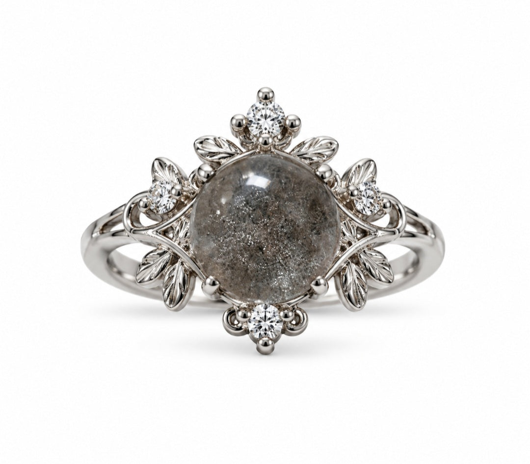 ANELLO SFERA DI LODOLITE