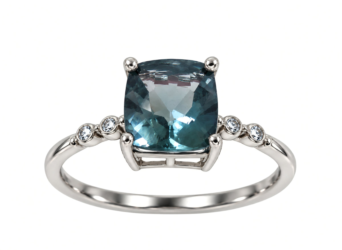 ANELLO IN FLUORITE VERDE