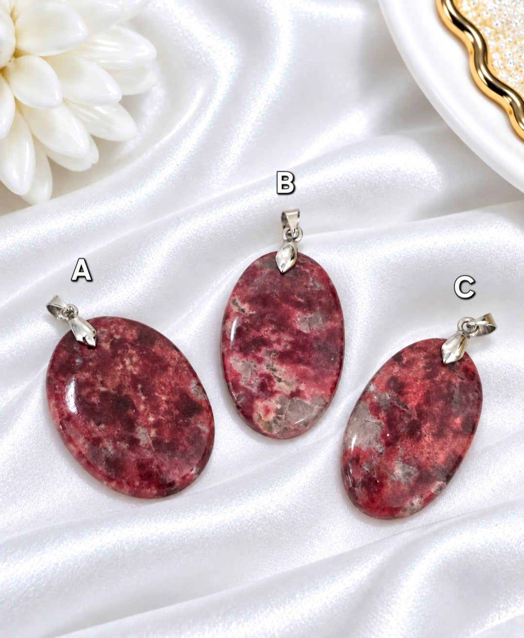 CIONDOLO IN THULITE HQ