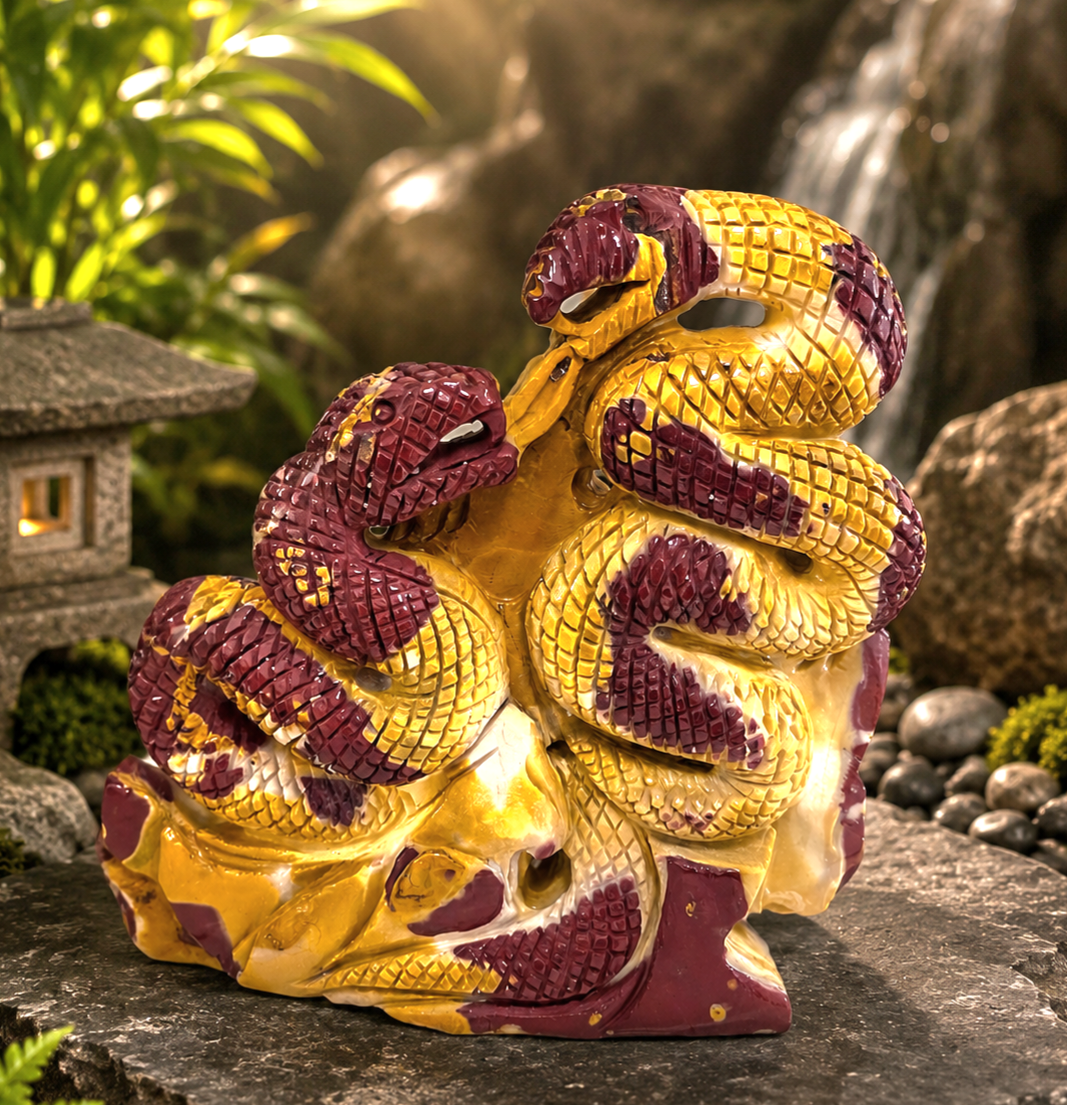 SERPENTI IN MOOKAITE (AUSTRALIA)