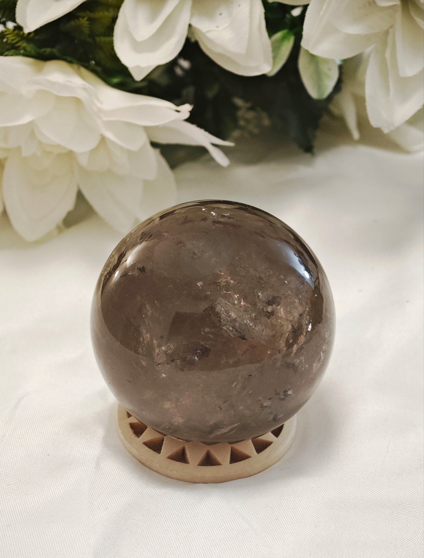 SFERA IN QUARZO FUME'