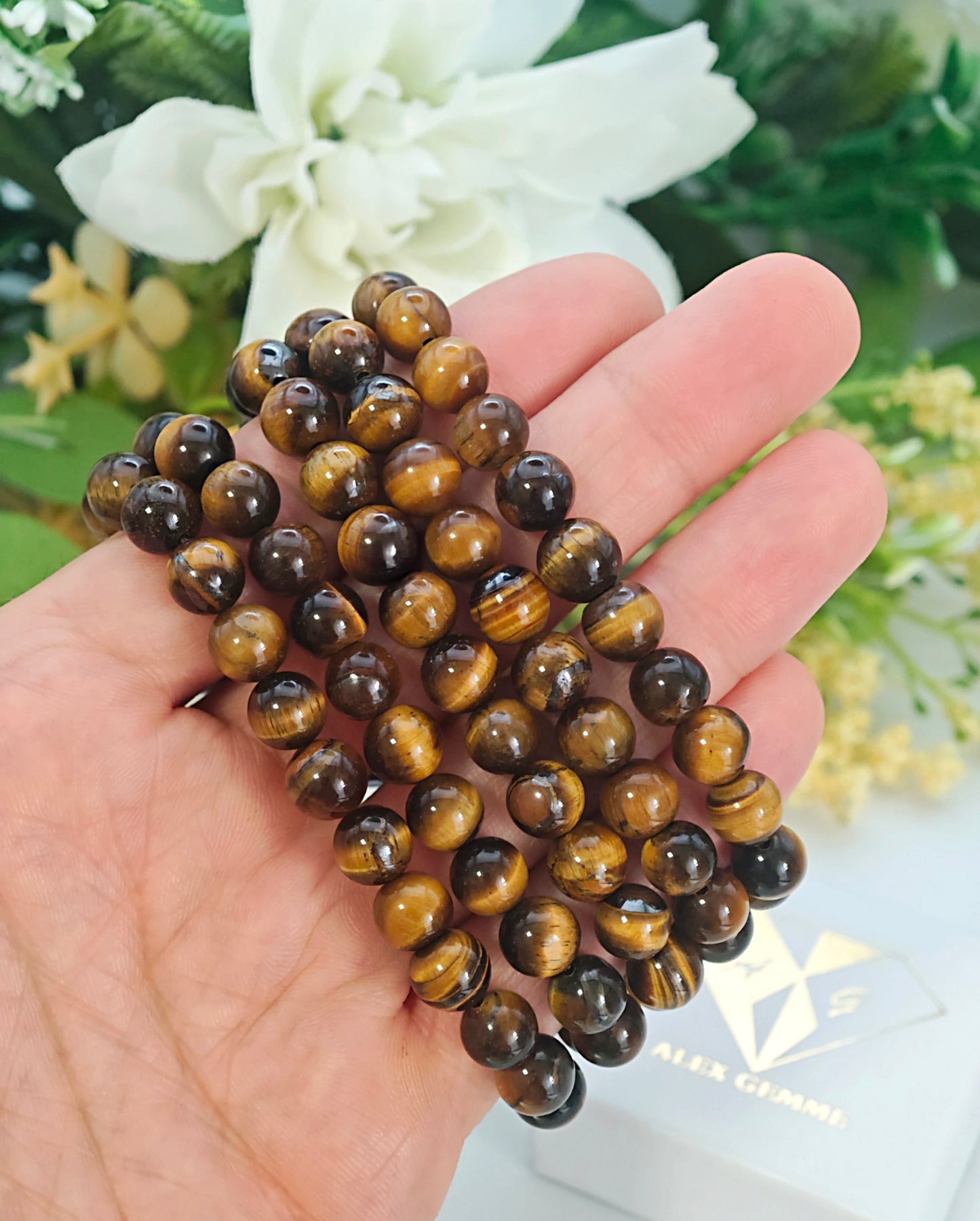 BRACCIALE IN OCCHIO DI TIGRE (8mm)