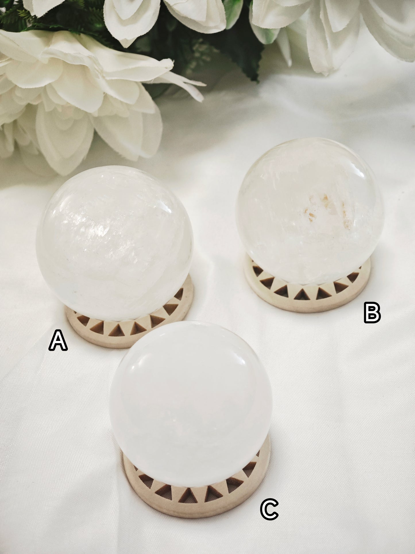 SFERA IN CALCITE OTTICA