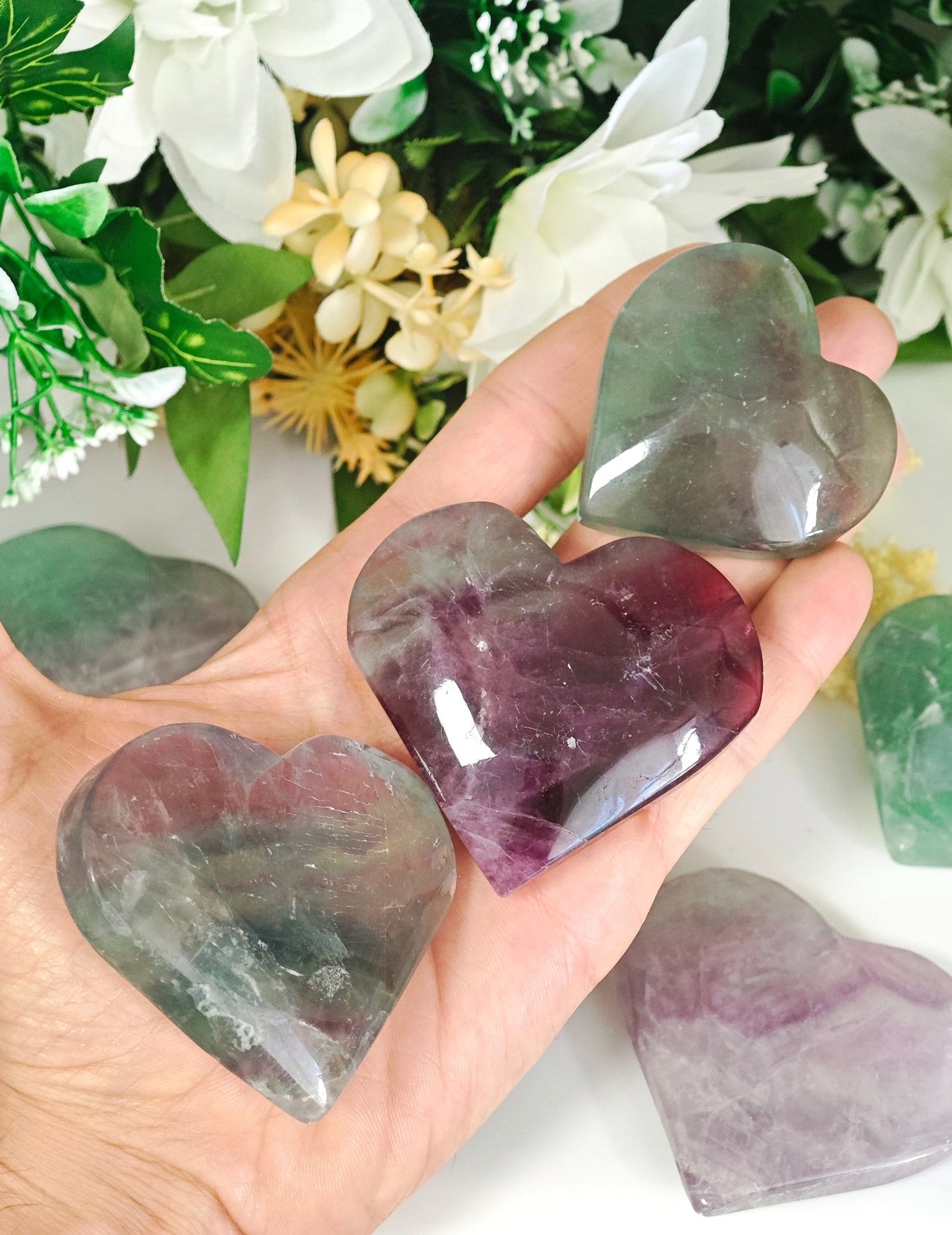 CUORE IN FLUORITE