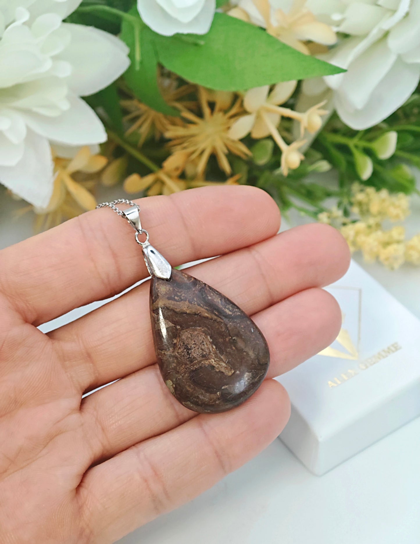 CIONDOLO IN STROMATOLITE HQ