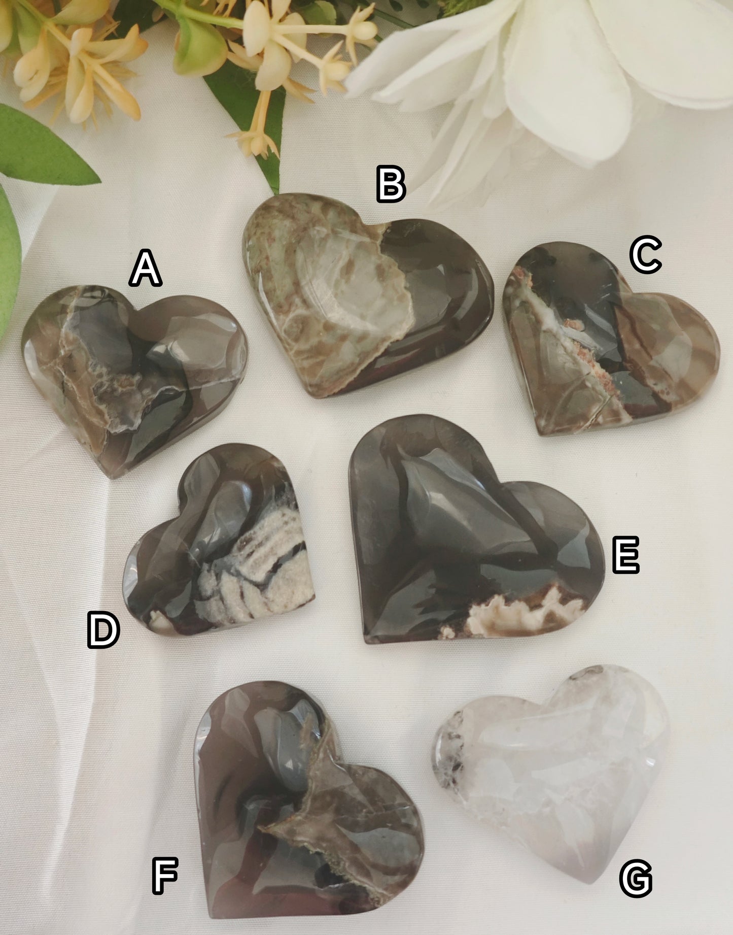 CUORE IN AGATA VULCANO