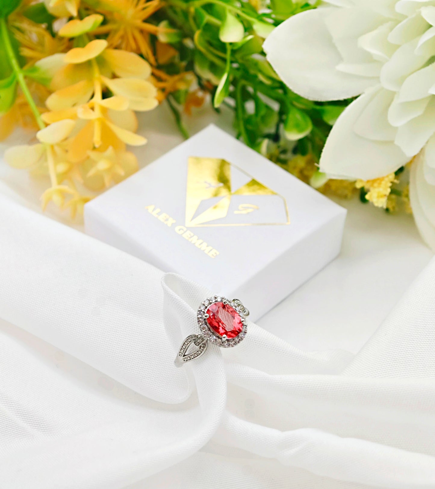 ANELLO IN TOPAZIO ROSA