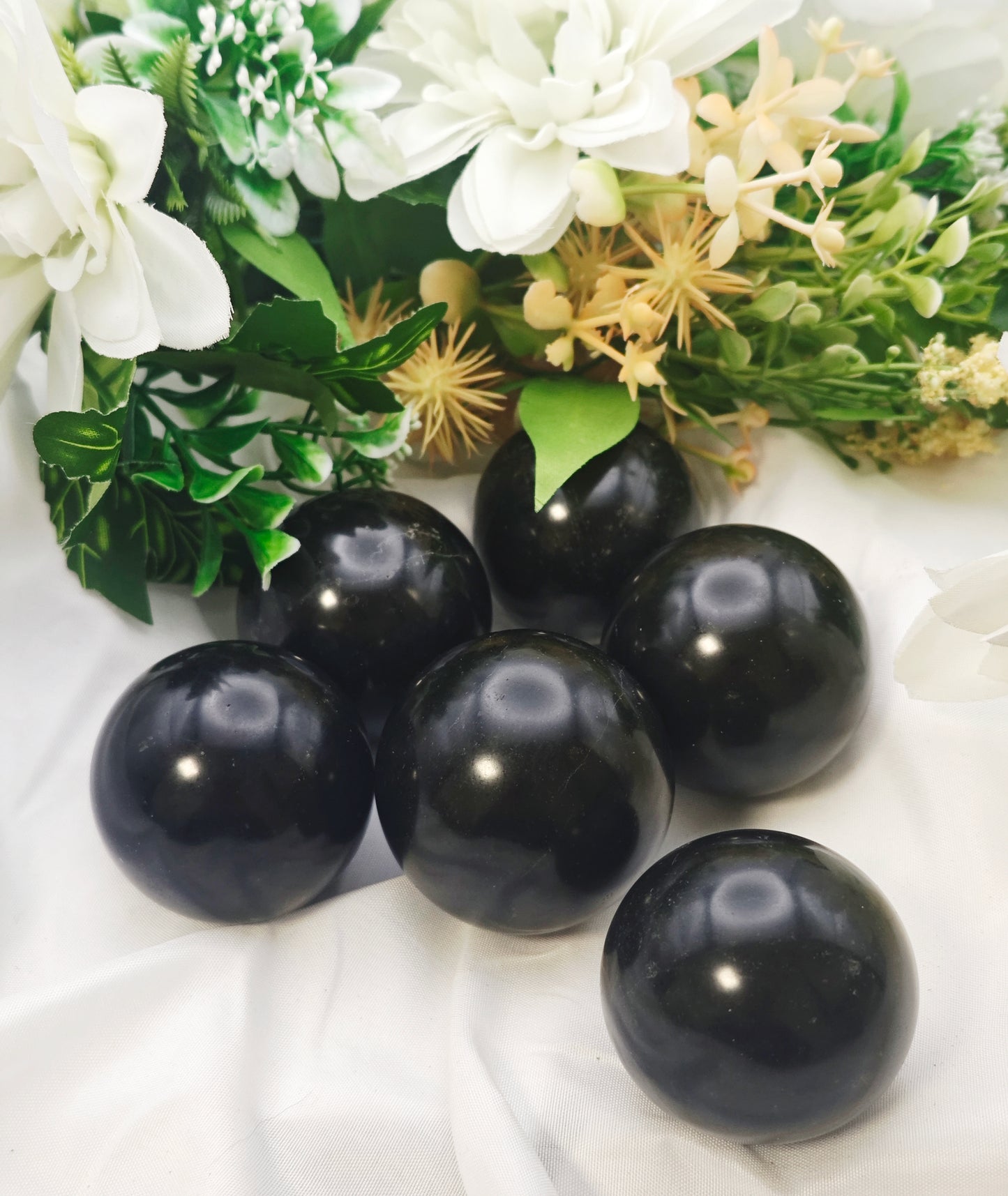 SFERA IN TORMALINA NERA