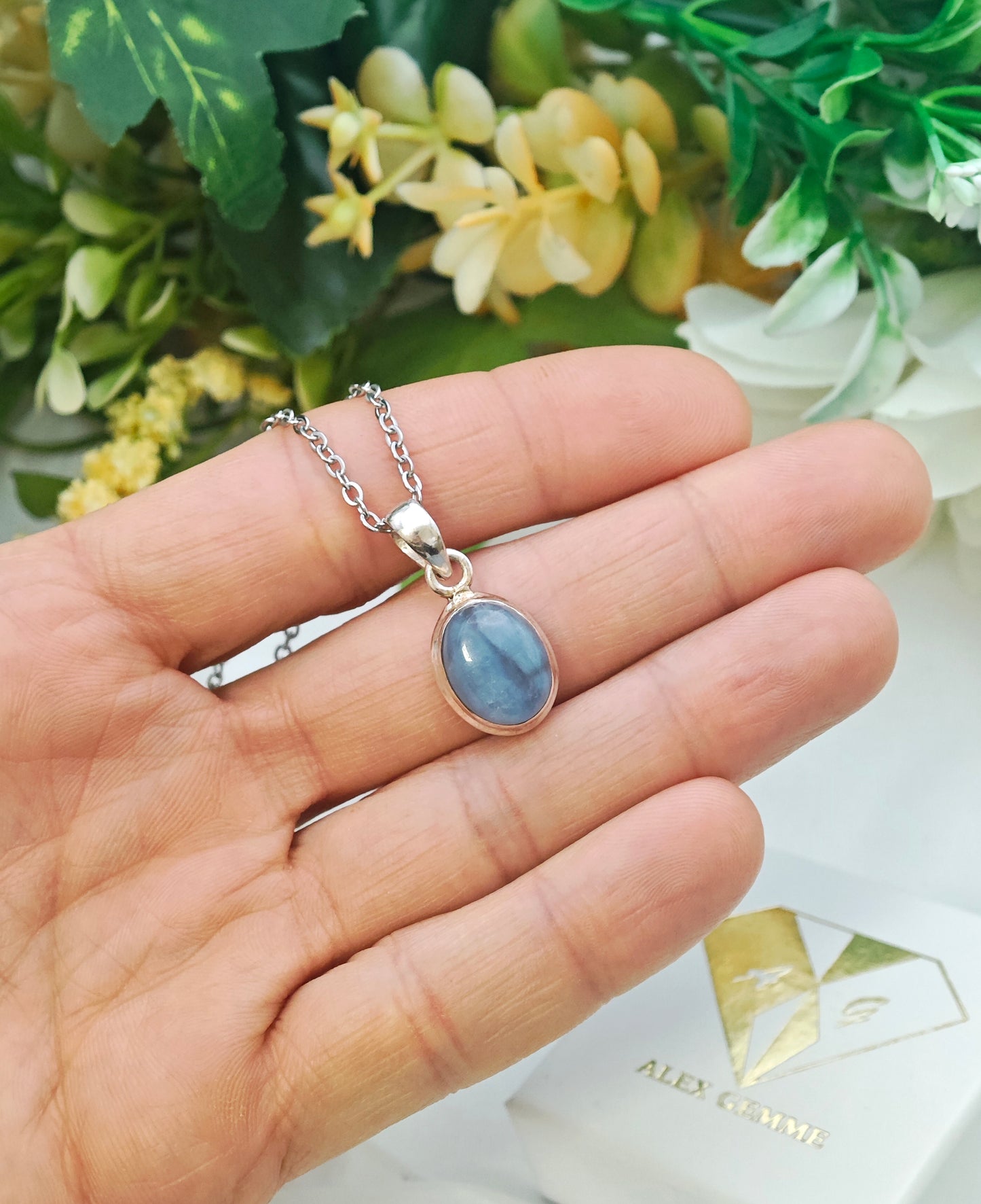 CIONDOLO IN ACQUAMARINA