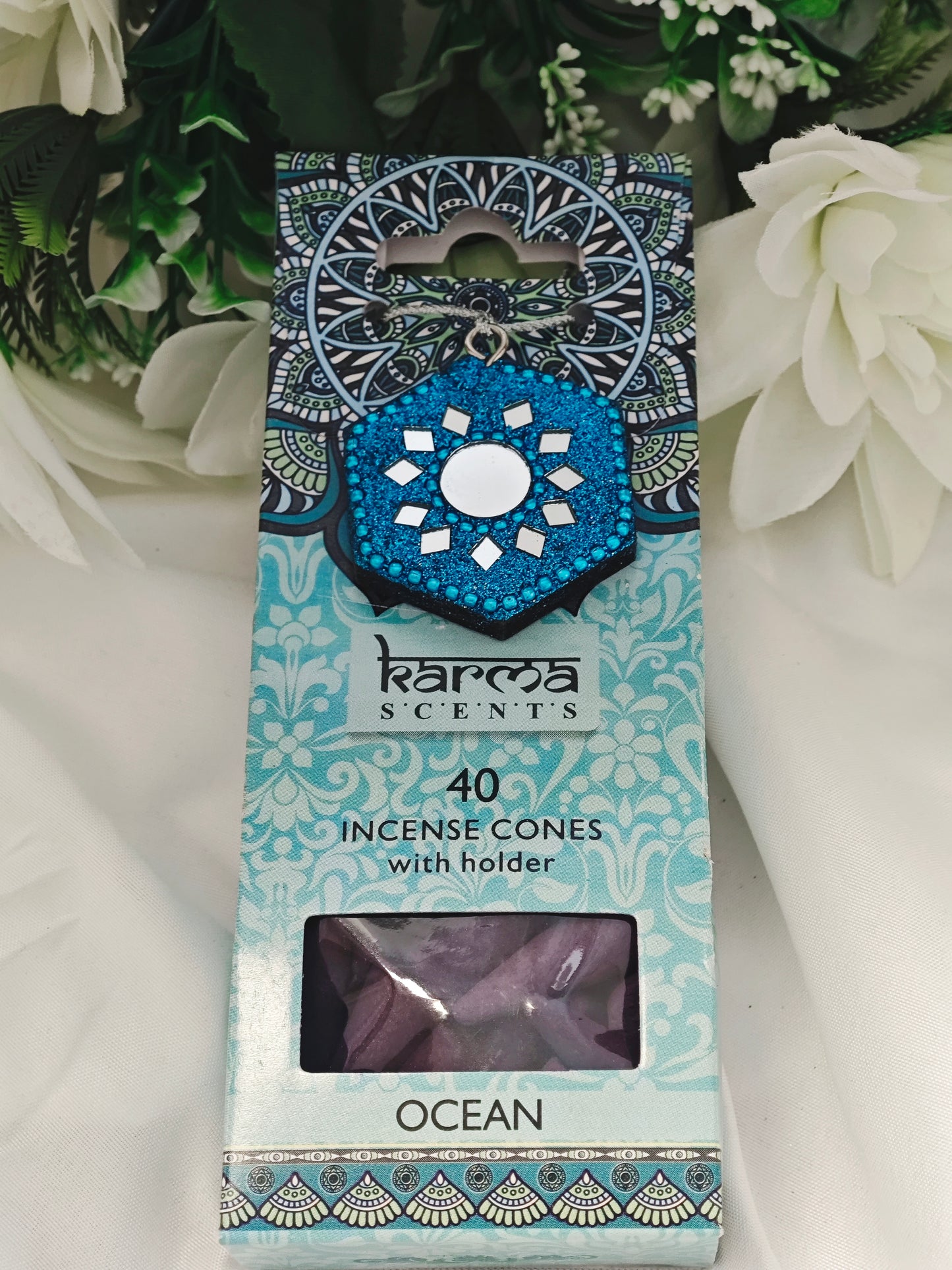 CONI CON BRUCIA INCENSO KARMA SCENTS (40 CONI)