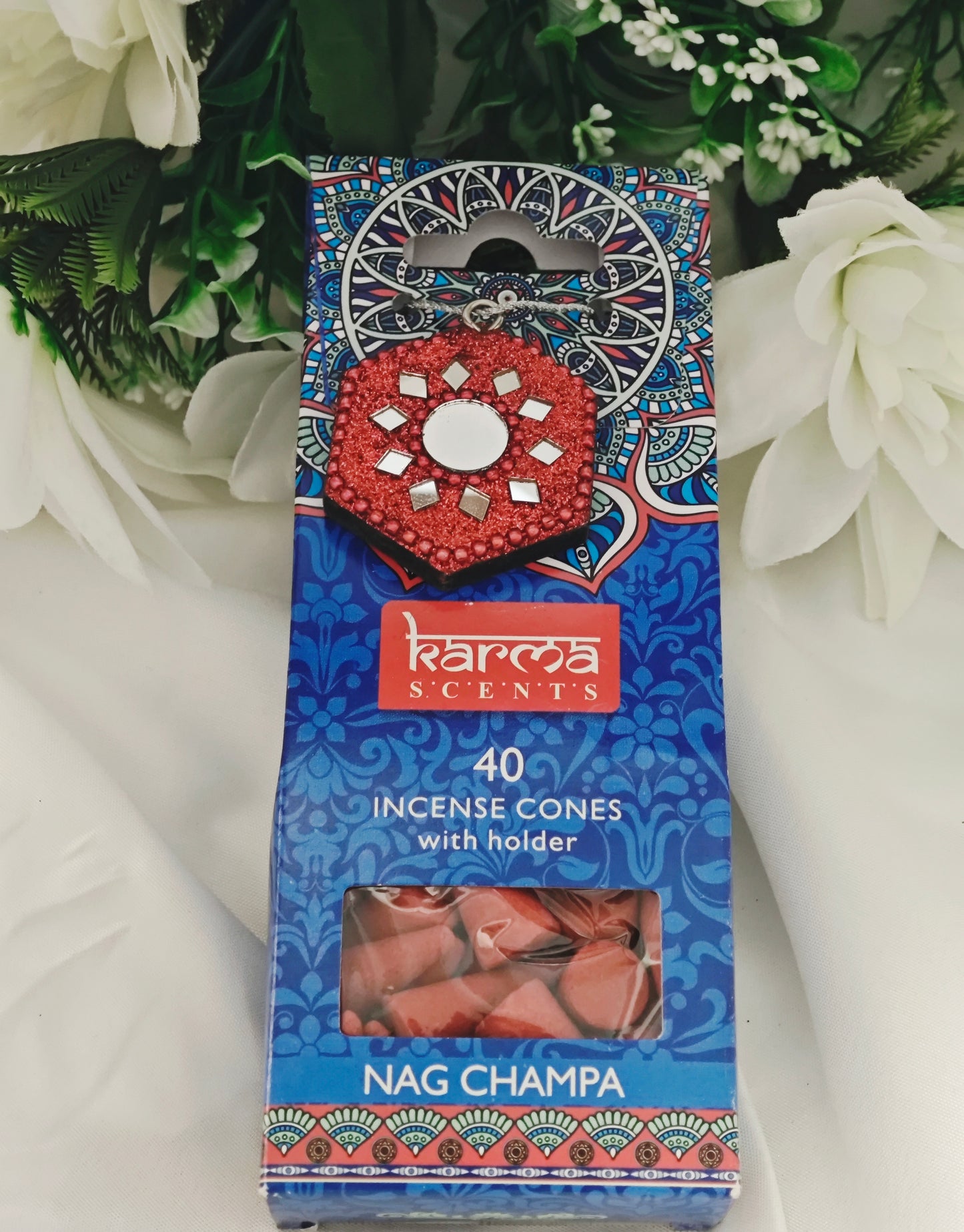 CONI CON BRUCIA INCENSO KARMA SCENTS (40 CONI)