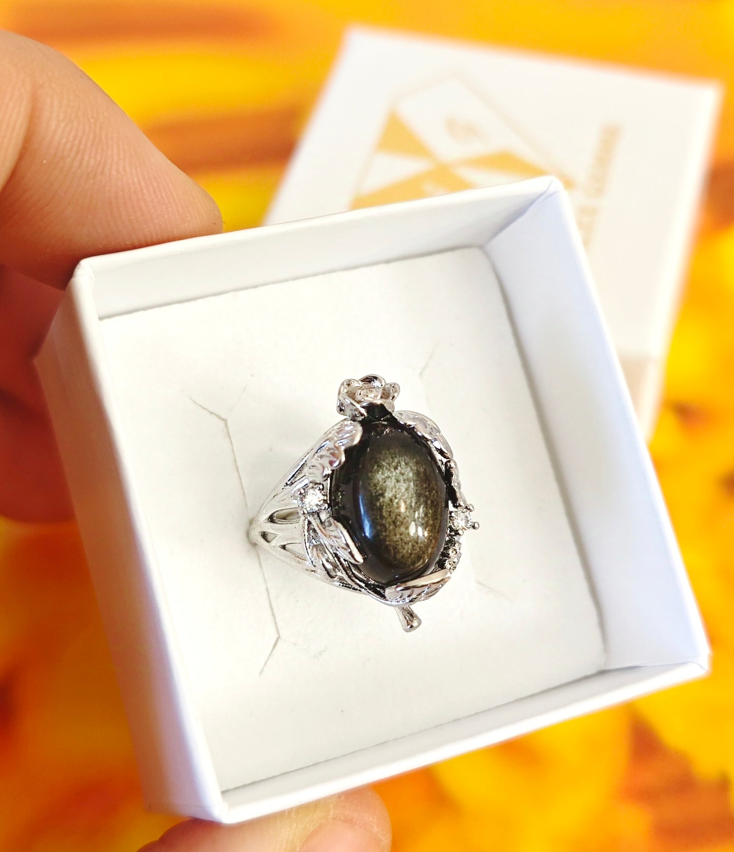 ANELLO GOLD OBSIDIAN