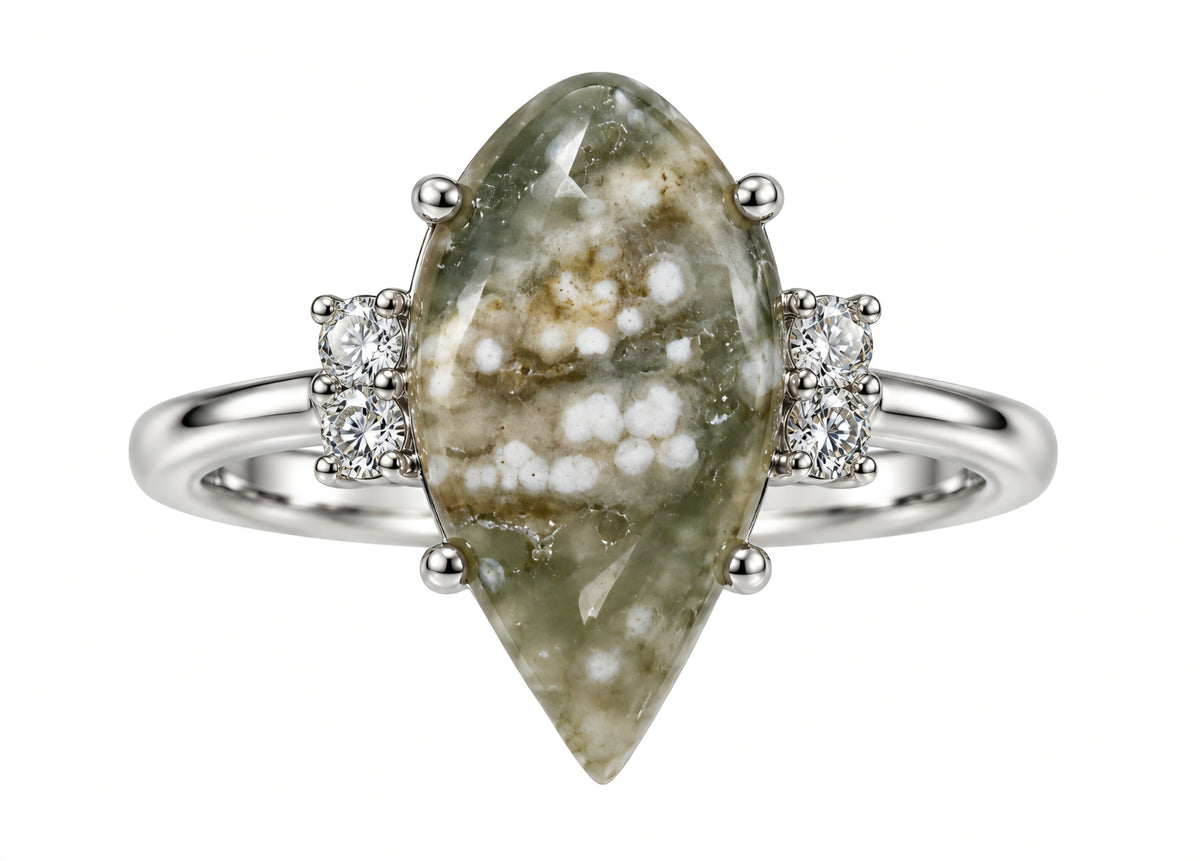 ANELLO IN DIASPRO OCEANO