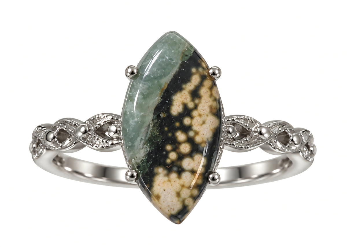 ANELLO IN DIASPRO OCEANO