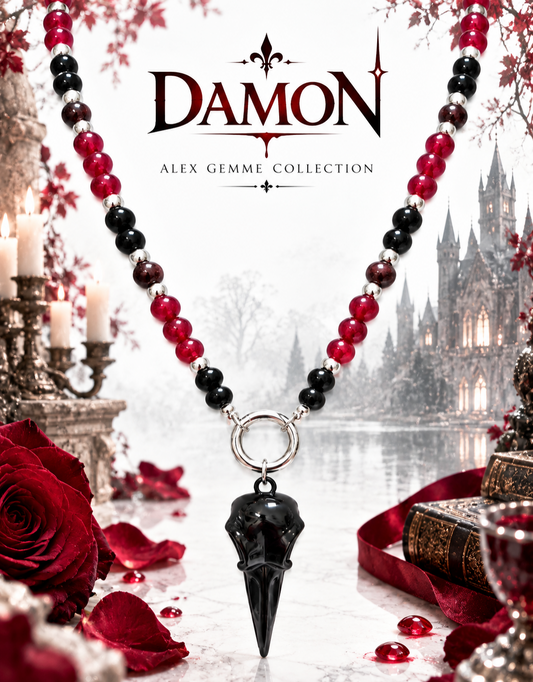 COLLANA DAMON (Ispirata a Vampire Diaries)