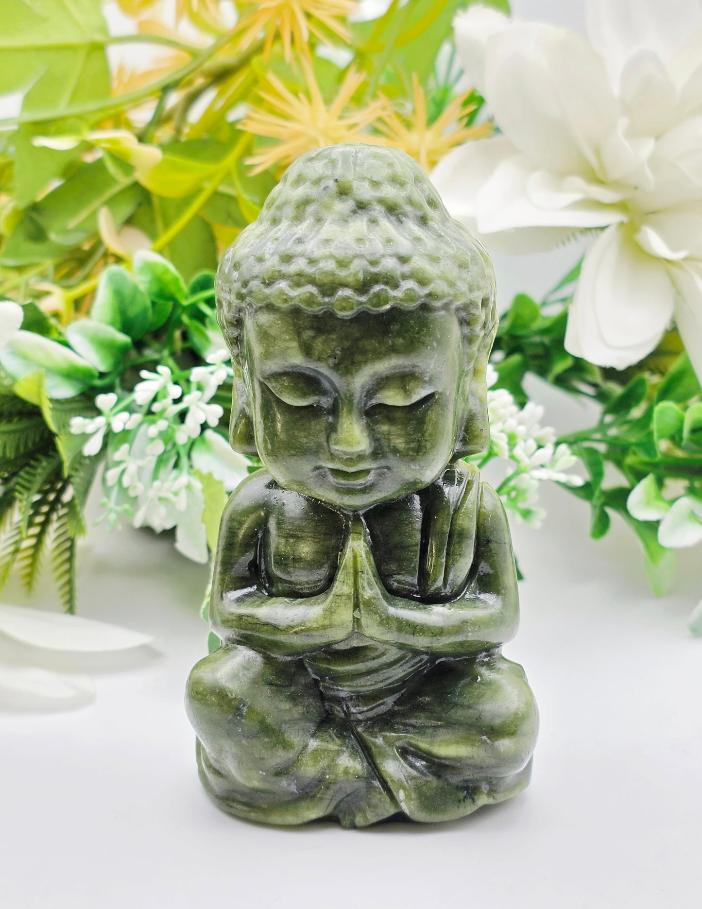 BUDDHA IN GIADA VERDE