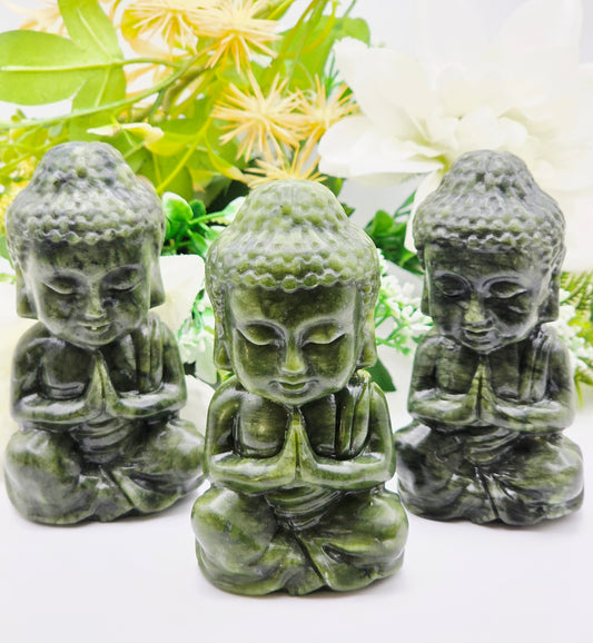 BUDDHA IN GIADA VERDE