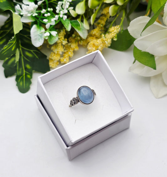 ANELLO IN ACQUAMARINA