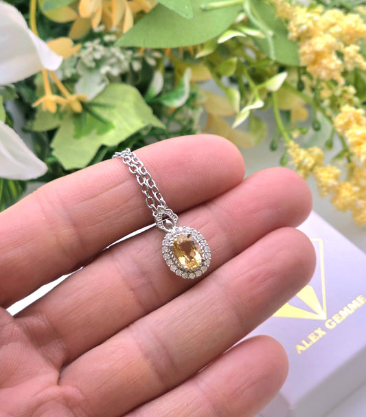 CIONDOLO LUCE DI CITRINO