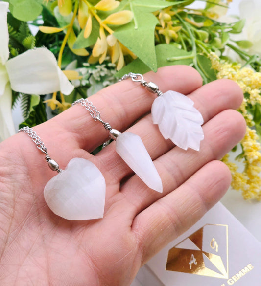 CIONDOLO IN SELENITE