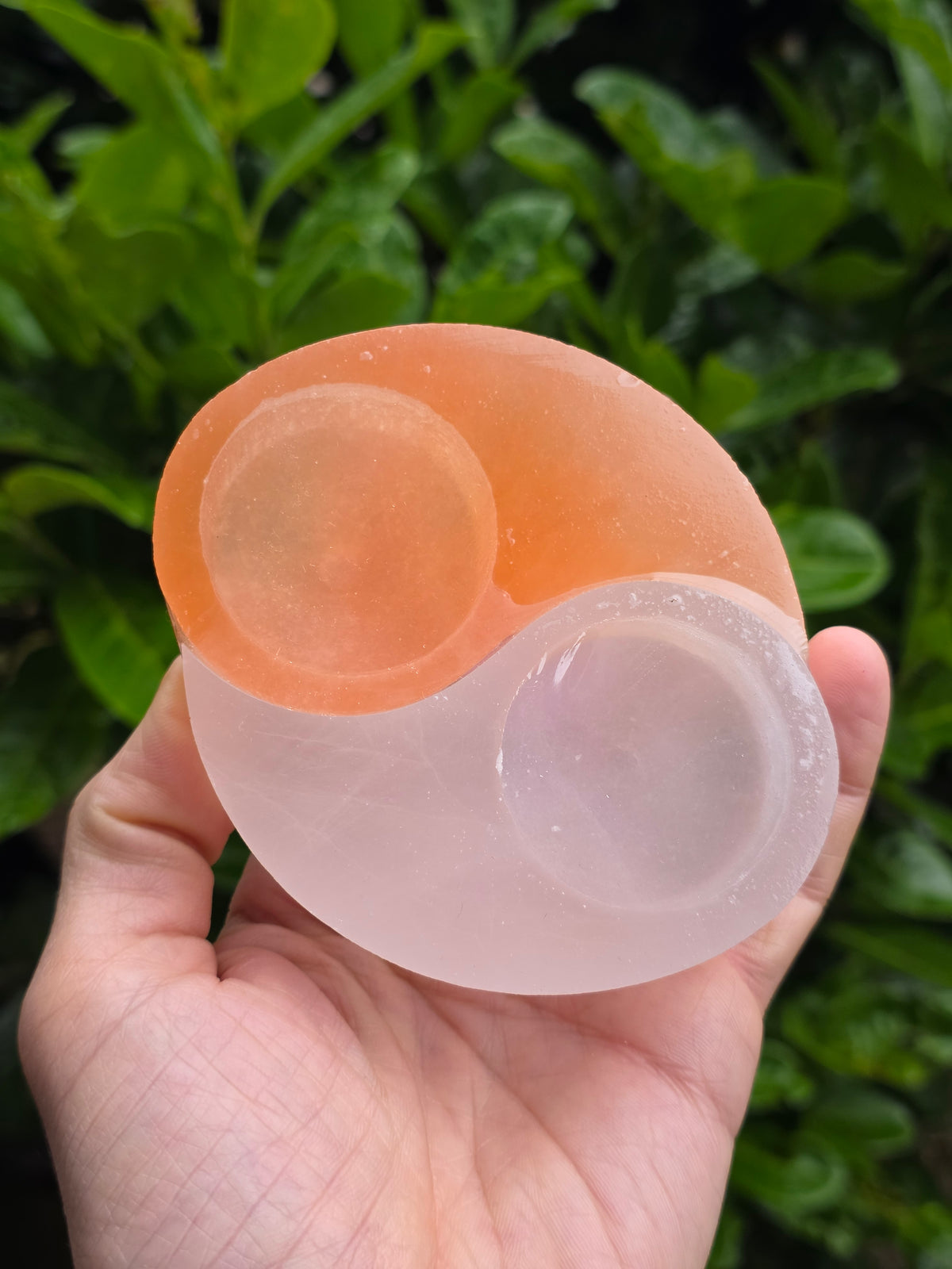 PORTA CANDELE IN SELENITE