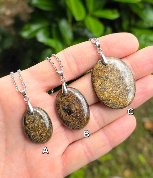 CIONDOLO IN BRONZITE HQ