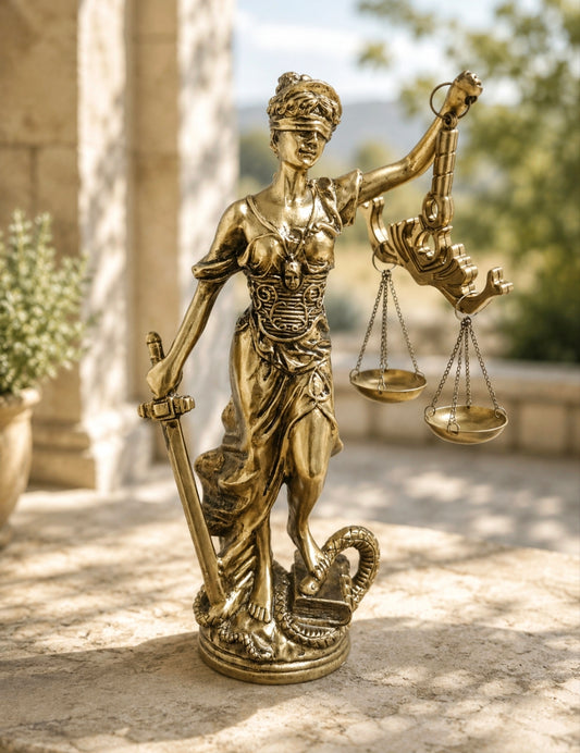 LA DEA DELLA GIUSTIZIA (20cm)