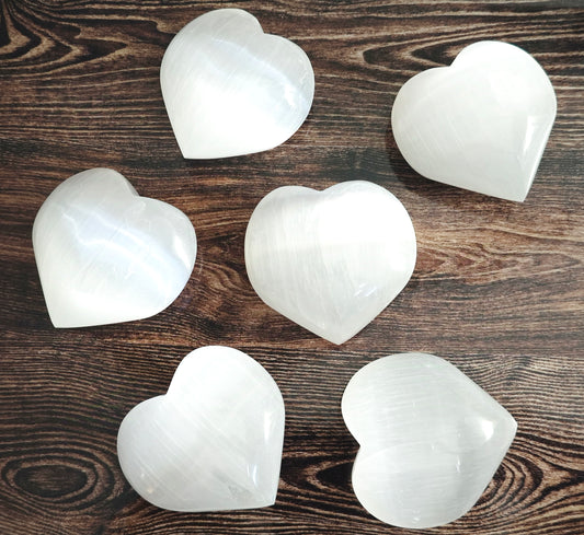 CUORE IN SELENITE GRANDE