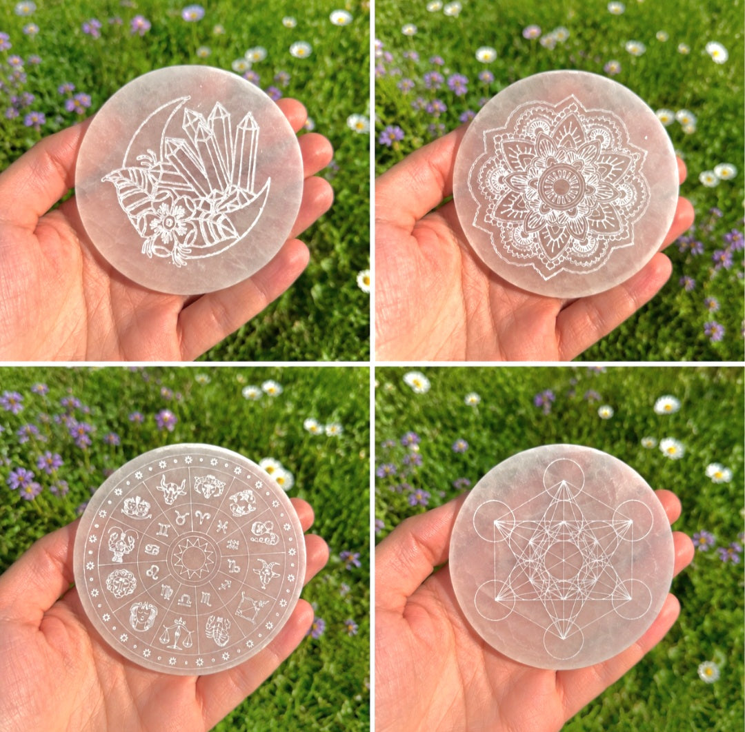 PIATTINO IN SELENITE