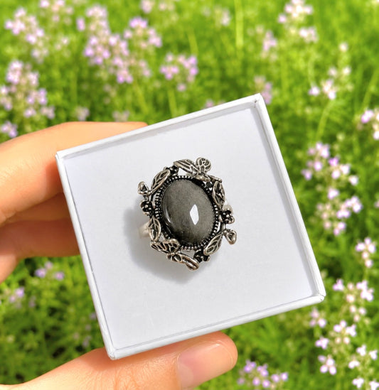 ANELLO BUTTERFLIES IN OSSIDIANA SILVER