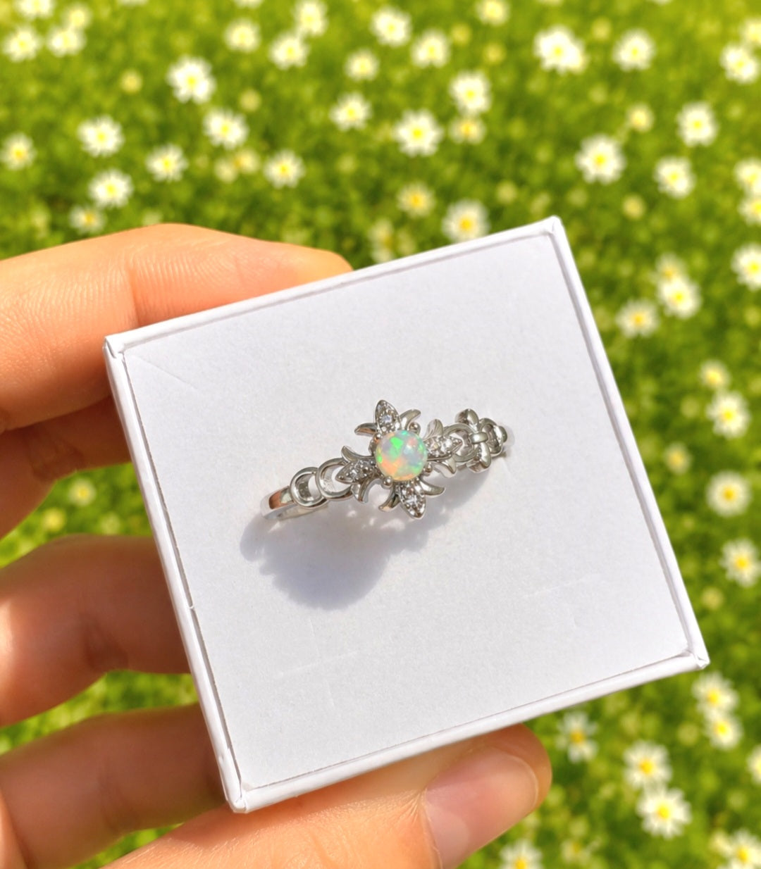 ANELLO IN OPALE ETIOPE