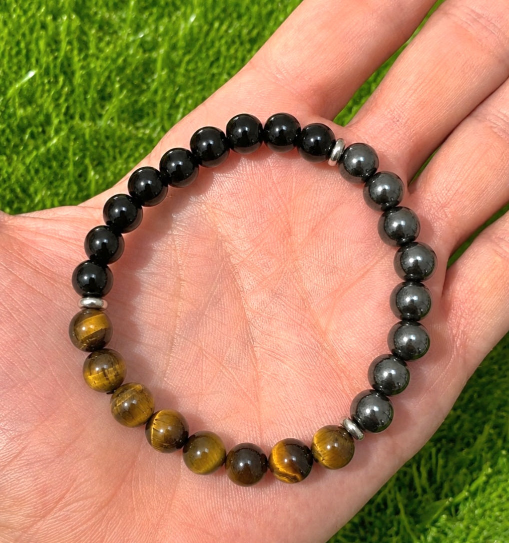 BRACCIALE TRIPLA PROTEZIONE (8MM)