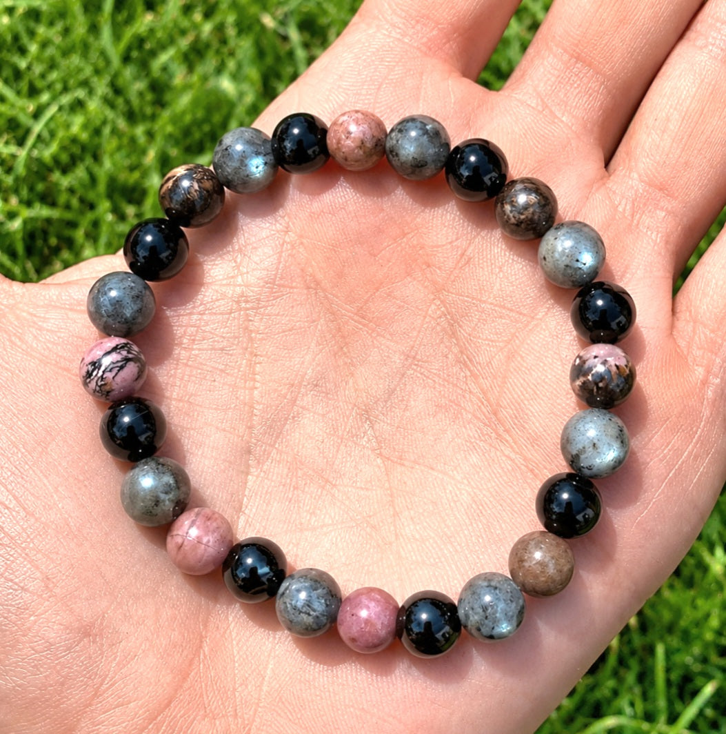 BRACCIALE PROTEZIONE E AMORE (8MM)