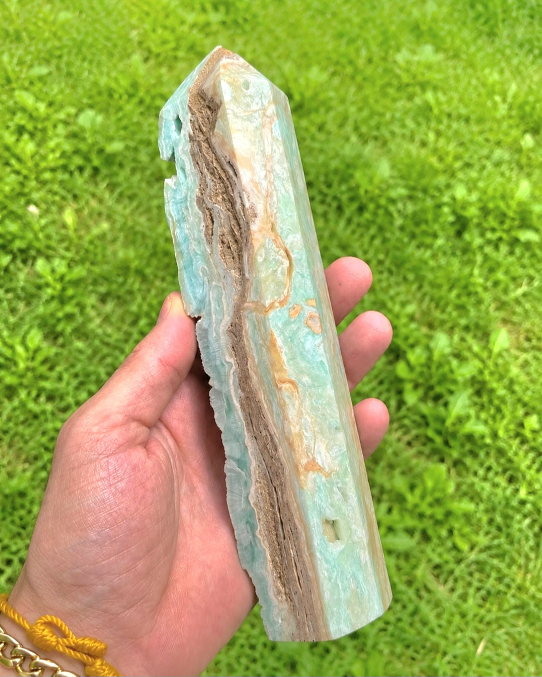 TORRE IN ARAGONITE BLU 1