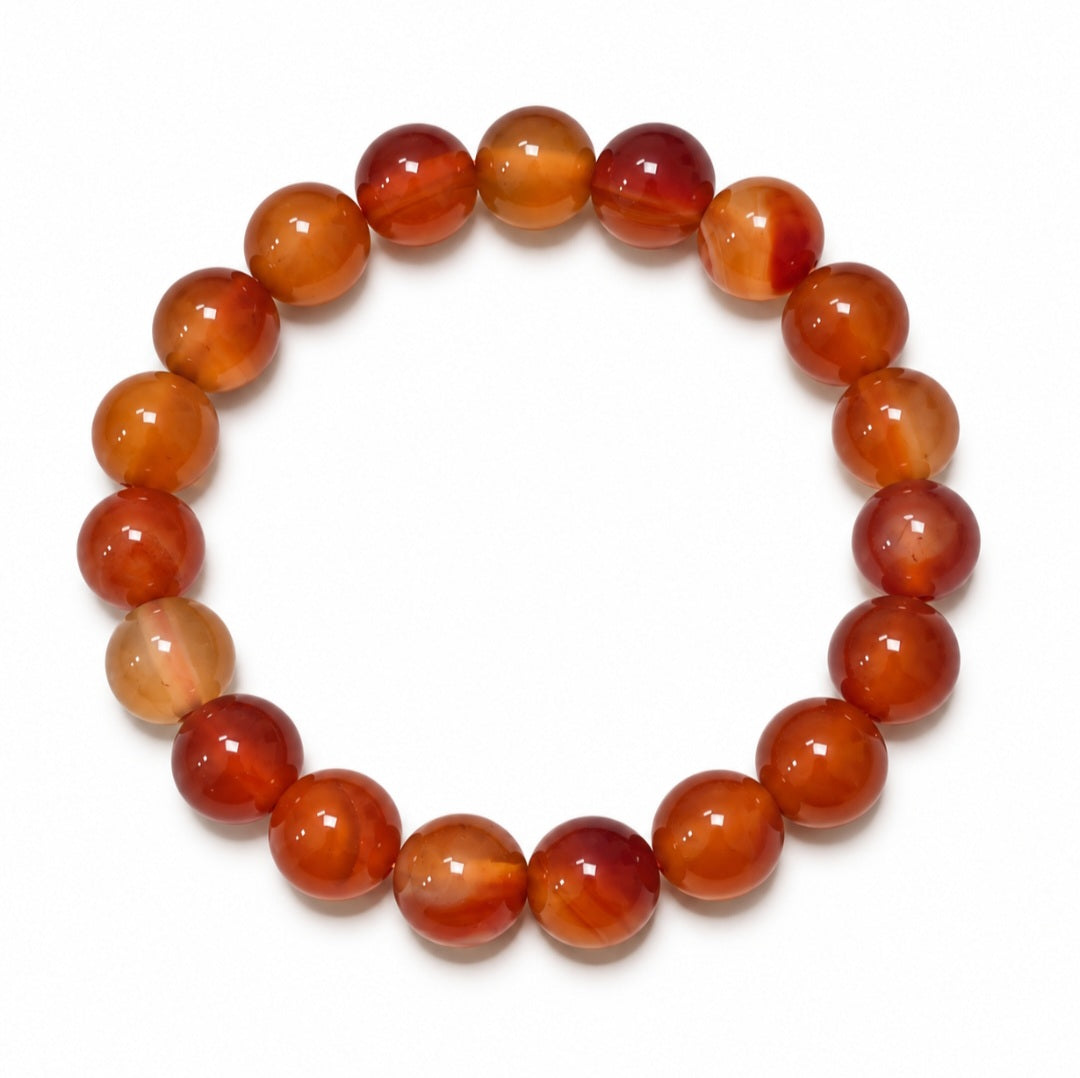 BRACCIALE IN CORNIOLA (10mm)