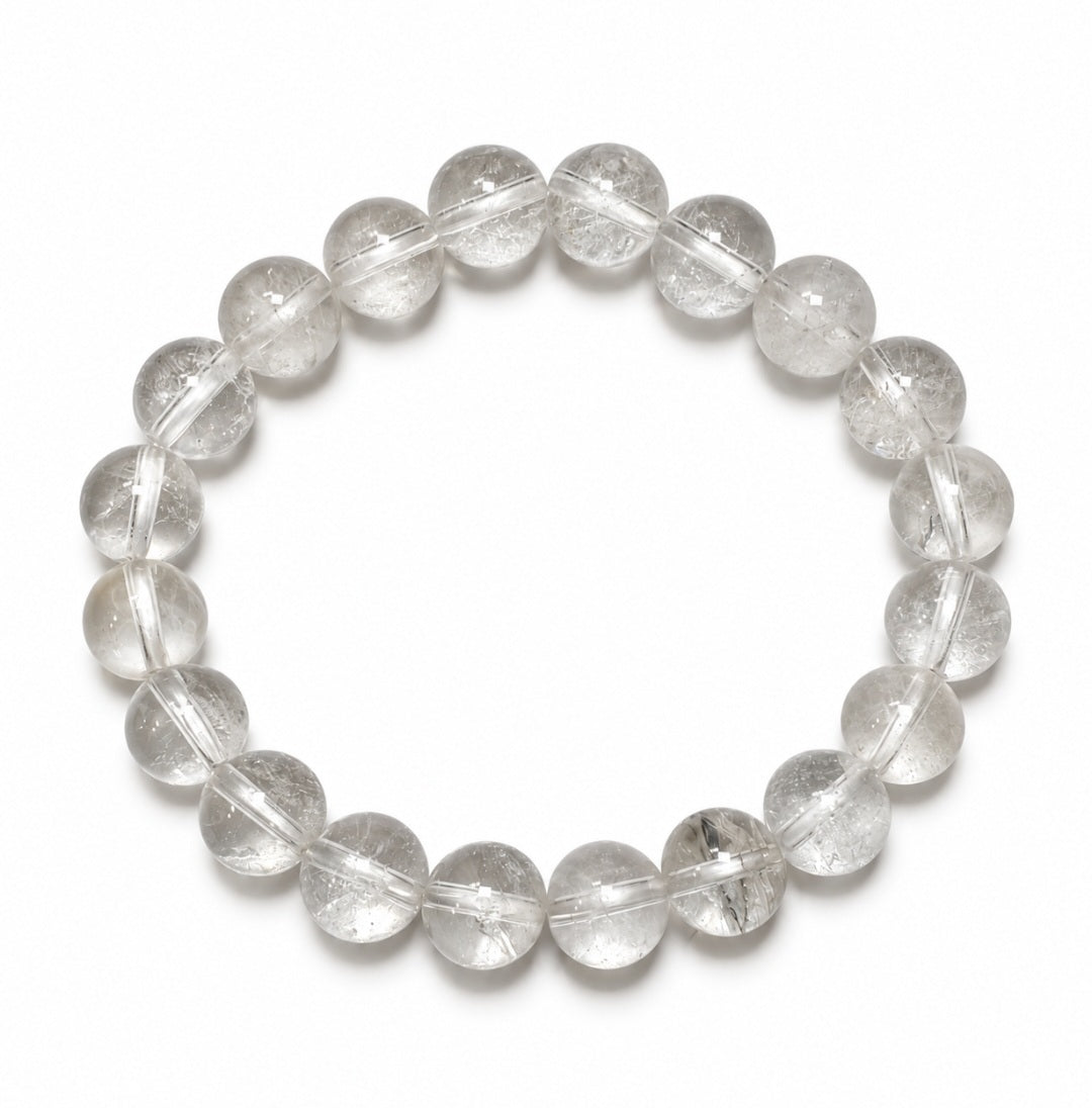 BRACCIALE IN CRISTALLO DI ROCCA (10mm)
