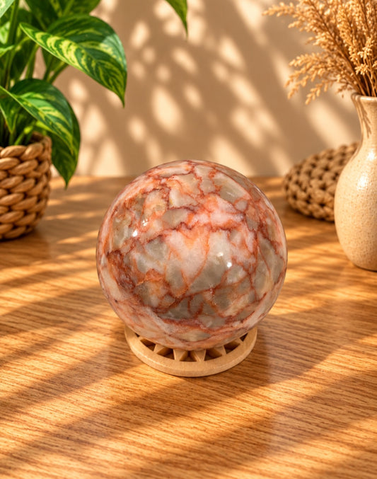 SFERA IN DIASPRO RED NET