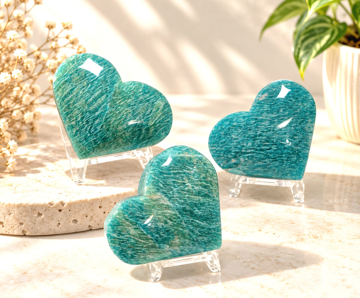 CUORE IN AMAZZONITE
