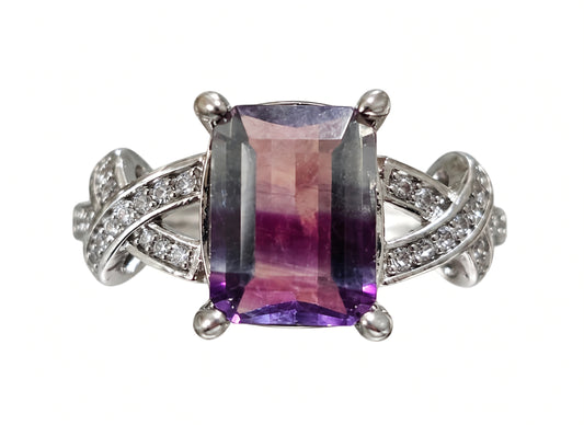 ANELLO IN FLUORITE RAINBOW