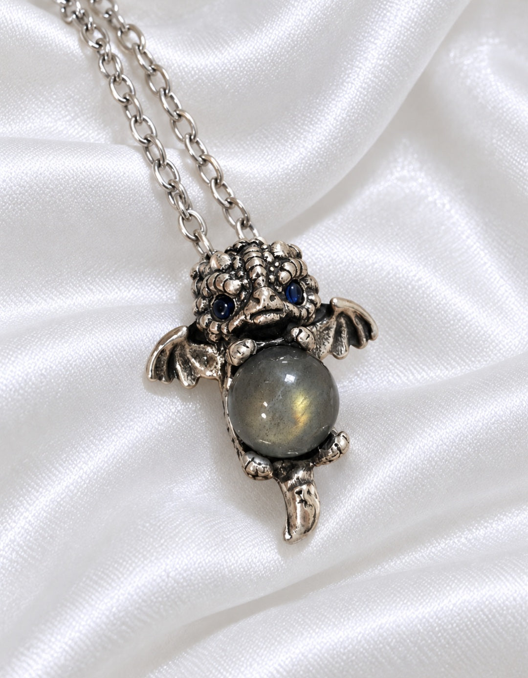 CIONDOLO DRAGHETTO IN LABRADORITE