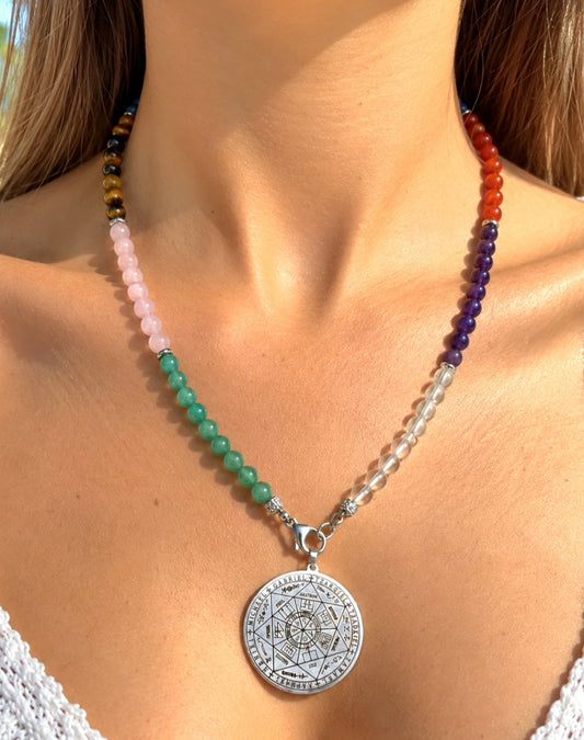 COLLANA SEPTEM 7 ARCANGELI (Smudge e guida attiva sigillo inclusi)