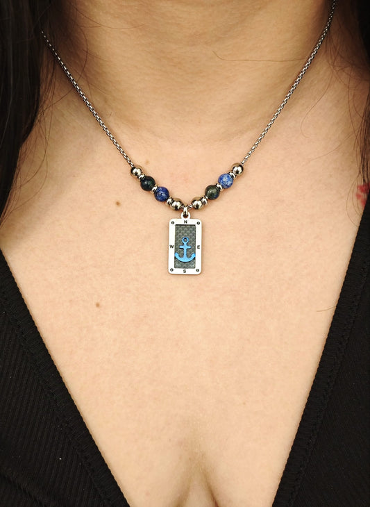 COLLANA ANCORA DI LAPIS