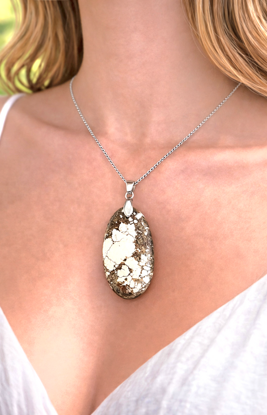 CIONDOLO IN MAGNESITE