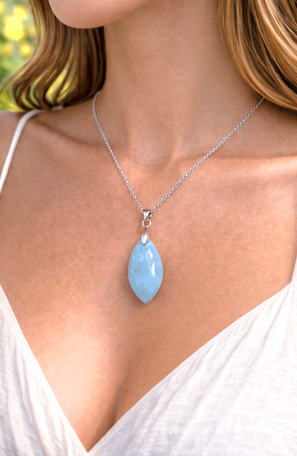 CIONDOLO IN ACQUAMARINA HQ