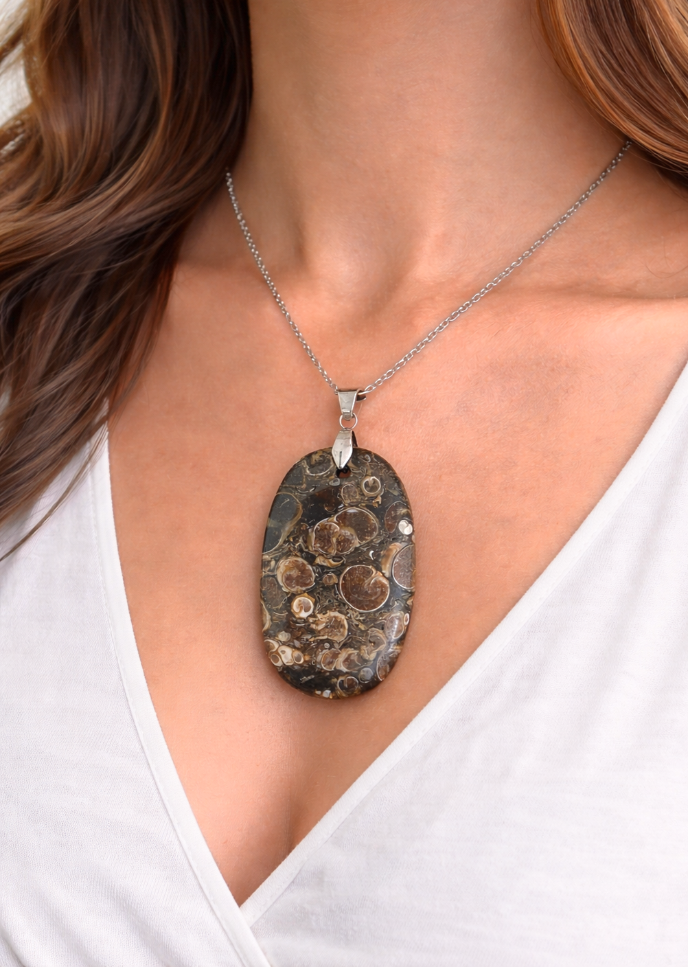 CIONDOLO IN AGATA TURITELLA HQ