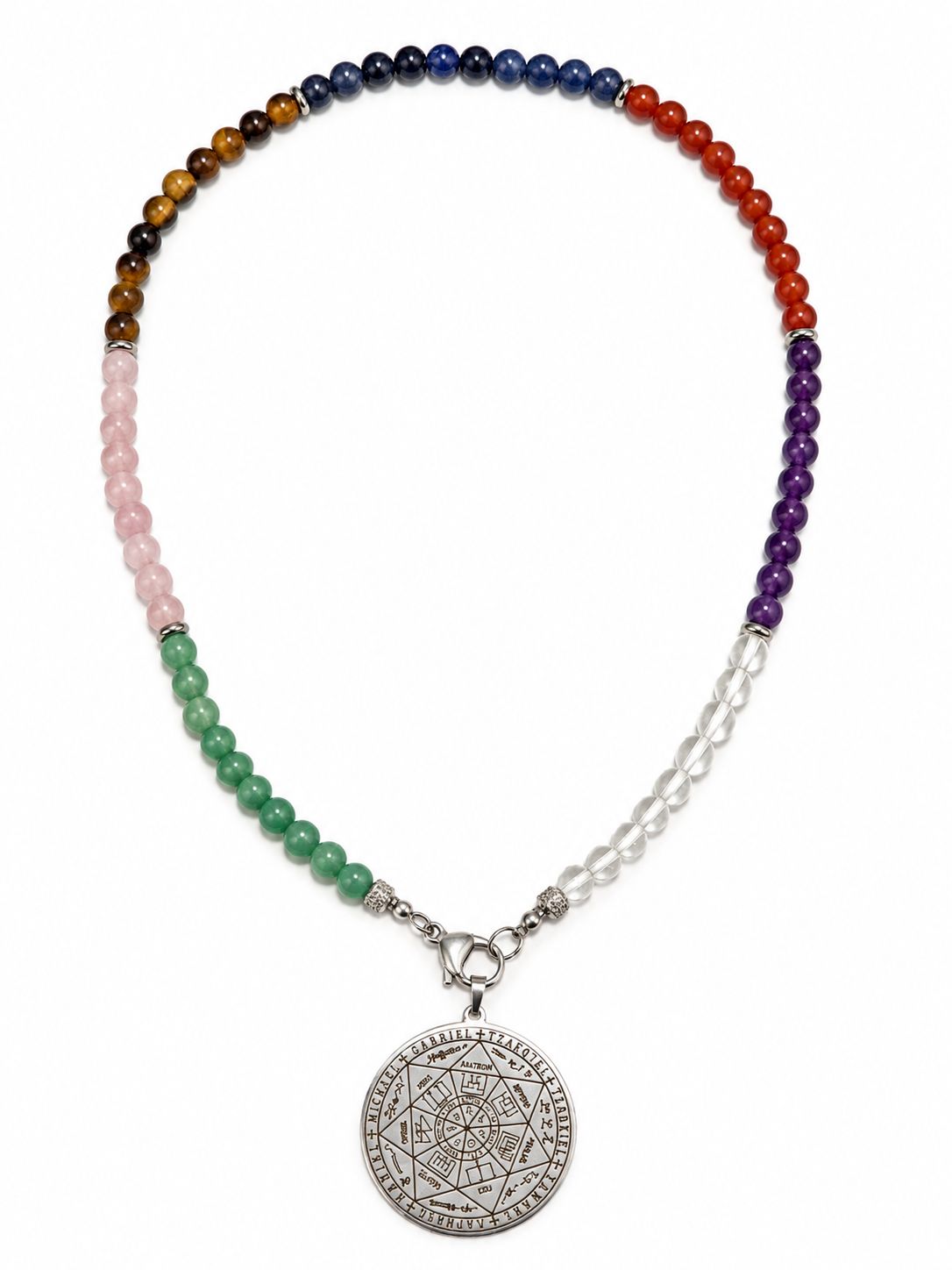 COLLANA SEPTEM 7 ARCANGELI (Smudge e guida attiva sigillo inclusi)