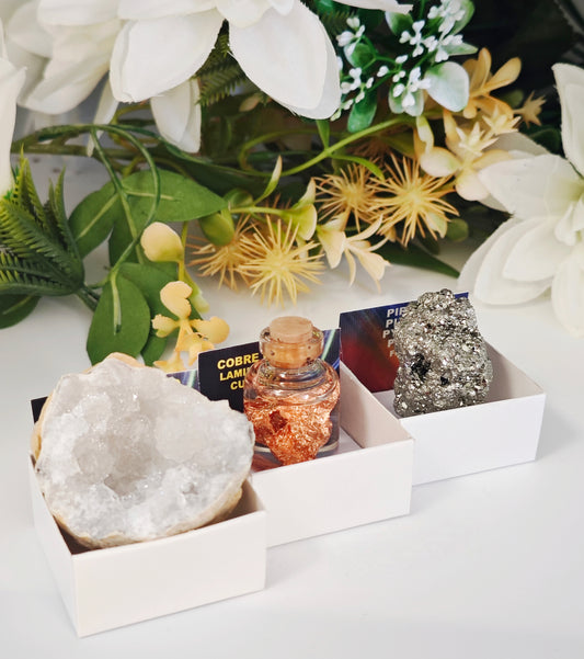 OMAGGIO RAME/PIRITE/GEODE (con un ordine minimo di €20)